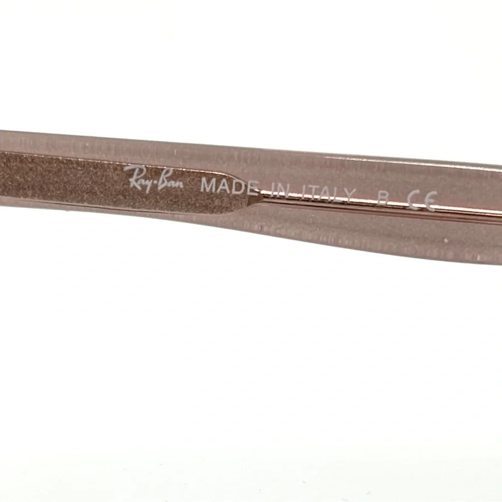 Women’s Cat Eye Sunglasses Lt Pink RB2299 Lady Burbank Ray-Ban Sunglasses 52-20 - Picture 9 of 11